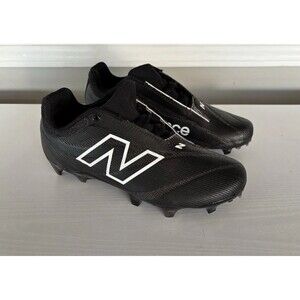 New Balance Unisex BurnX4 Lacrosse Shoe, Black/Blacktop, Men’s 5.5 Women’s 7